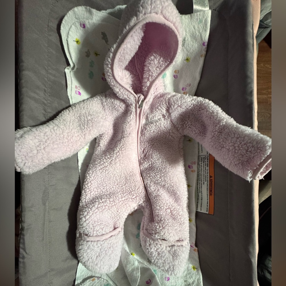 Nike Cozy Pink Baby Footie